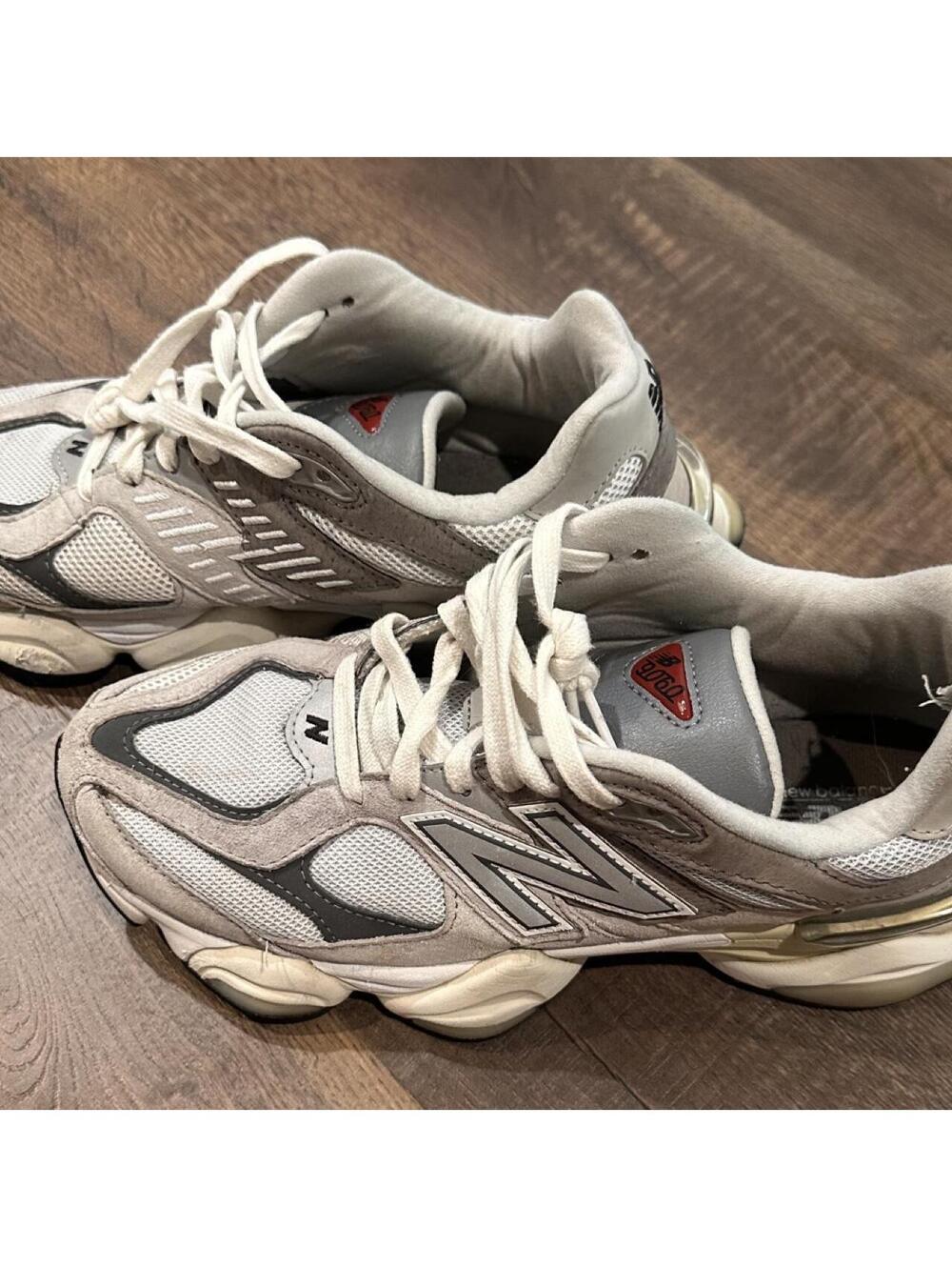 New Balance 9060 gray & white sneakers #newbalance #trainers